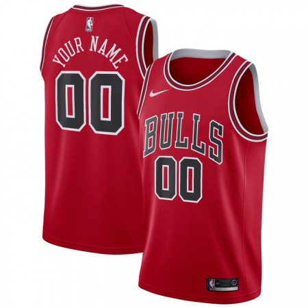NBA Mænd Trøje Chicago Bulls Custom 2022-23 Nike Icon Edition Rød Swingman
